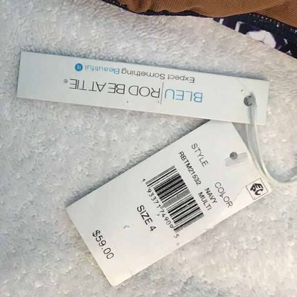 Bleu Rod Beattie Island Time Sarong Hipster Bikini Bottoms - Picture 5 of 6